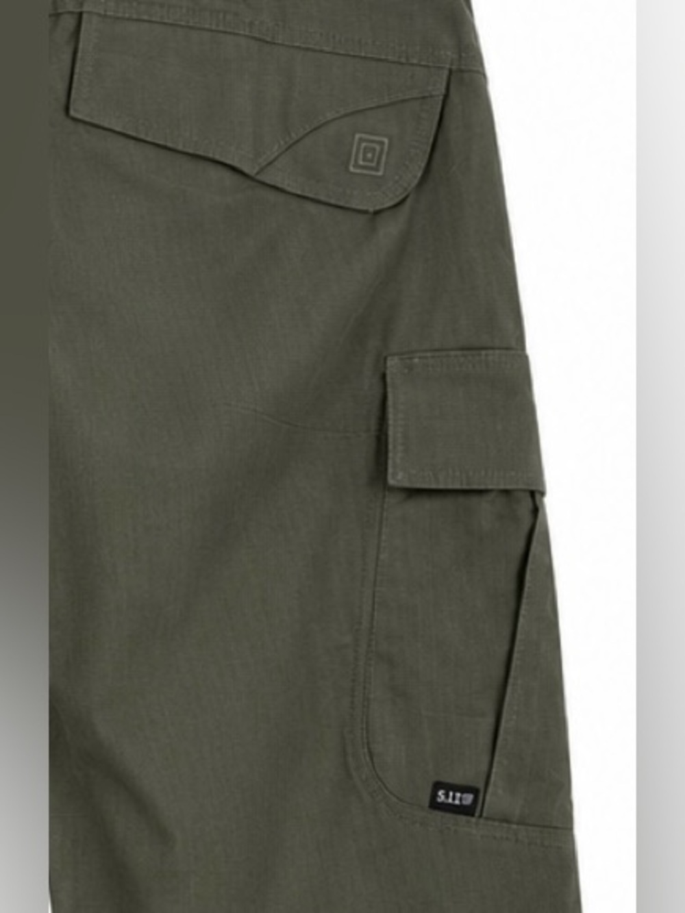 5.11 Tactical Women’s Olive Green Cargo Pants Ripstop Utility Outdoor Size 10 R - Picture 6 of 13